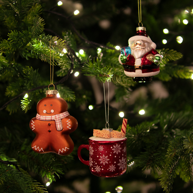 Sada 3x vianočných guličiek Soxo