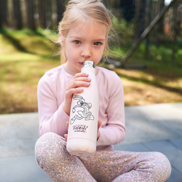 Termálna fľaša 500ml ružová | odolný a praktický | Warner Bros | Bugs Bunny