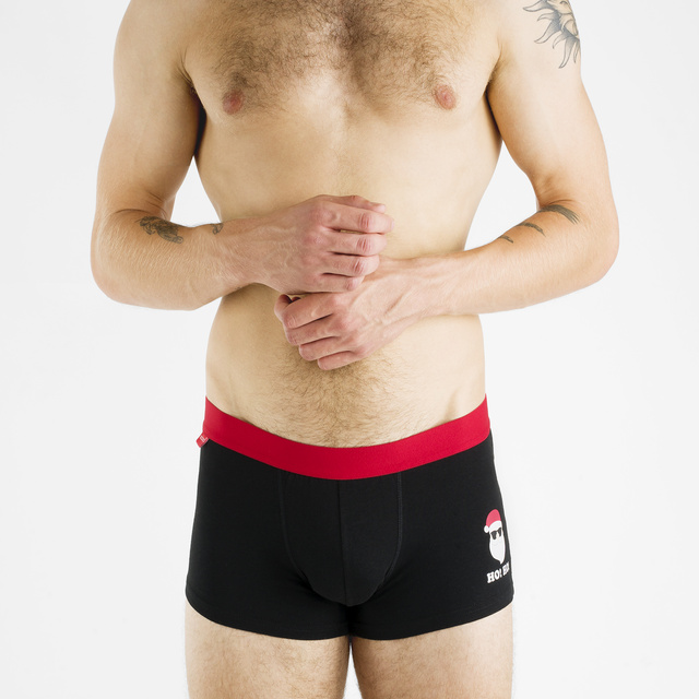 Soxo pánska darčeková súprava | 2x vianočné ponožky | 2x vianočné boxerky | darček na Mikuláša | pre Neho | Vtipný set