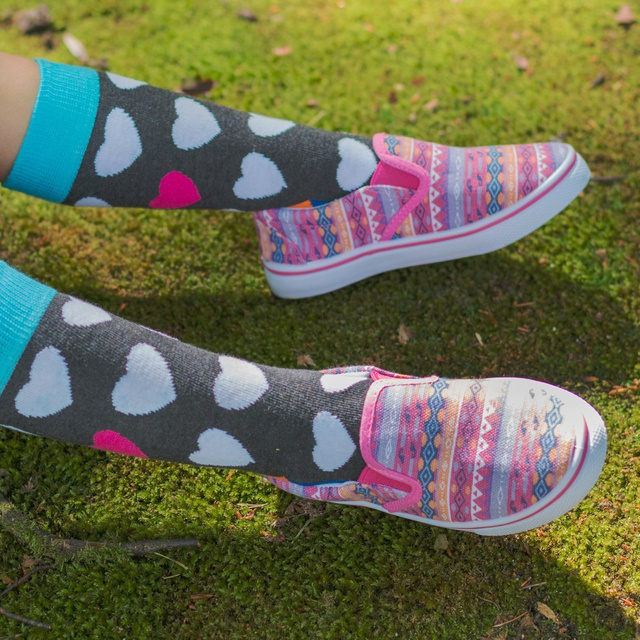 OUTLET Farebné detské tenisky SOXO so vzormi | ideálna obuv do školy