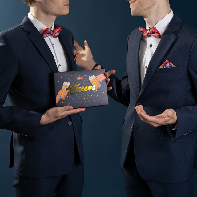 Sada pánskych ponožiek SOXO Cheers – 2 páry a otvárač