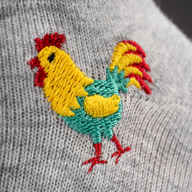 Farebné pánske a dámske ponožky SOXO prelisované - 5 párov