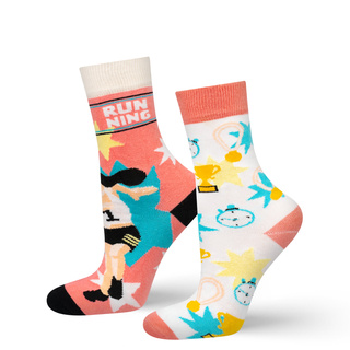 Dámske ponožky SOXO nezhodné športovec