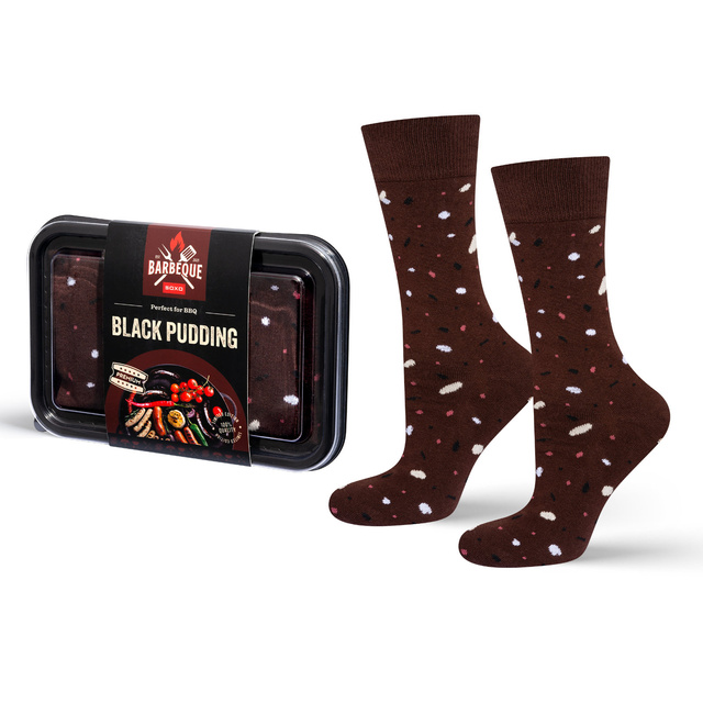 SOXO pánske ponožky, čierne pudingy
