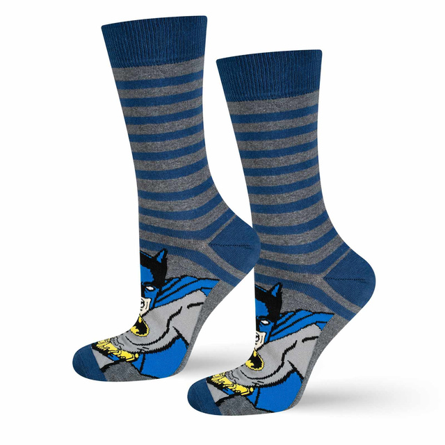Pánske tmavomodré ponožky SOXO GOOD STUFF Batman DC Comics | pre neho