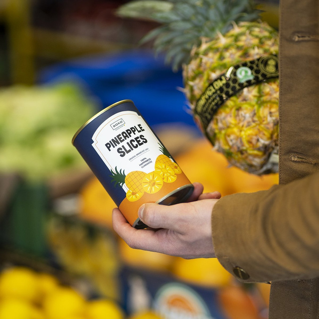 Dámske | Pánske ponožky SOXO ananásová konzerva