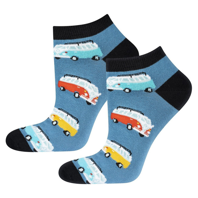 Pánske farebné ponožky SOXO - 4 páry