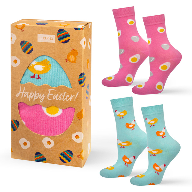 Dámske ponožky Soxo vajíčko v balení - 2 páry