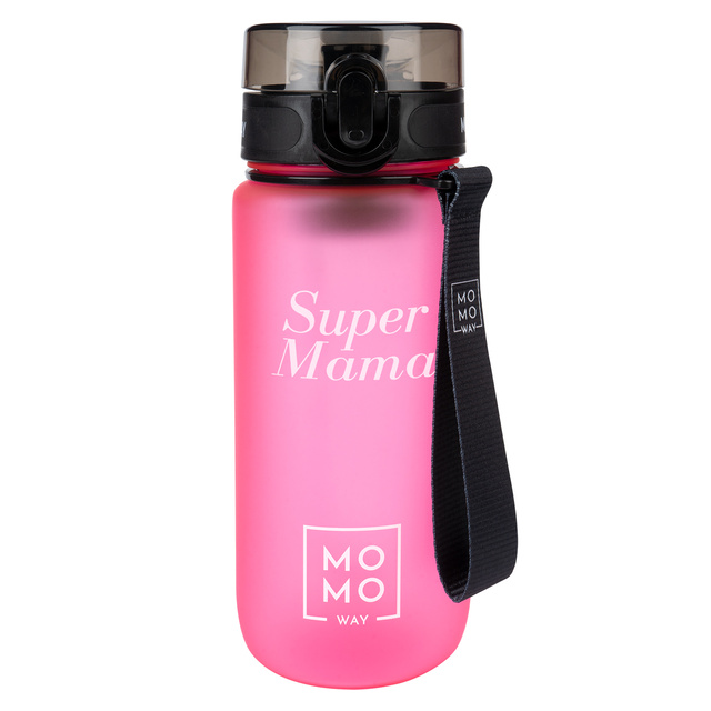 OUTLET Fľaša na vodu 600 ml MOMO WAY Super Mama