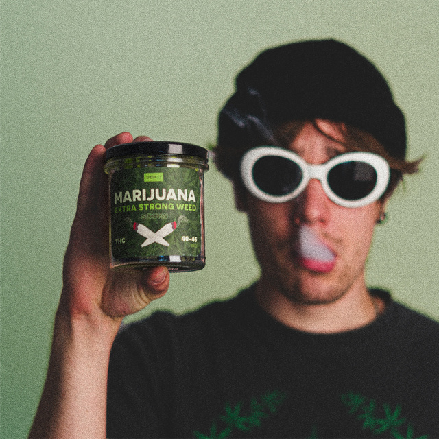 Veselé zelené pánske ponožky SOXO v tégliku vtipné bavlnené