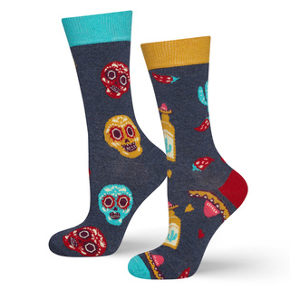 Farebné dámske ponožky SOXO Mexico