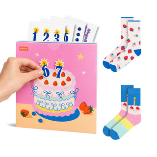 Ponožky Narodeninová Torta 2 pack