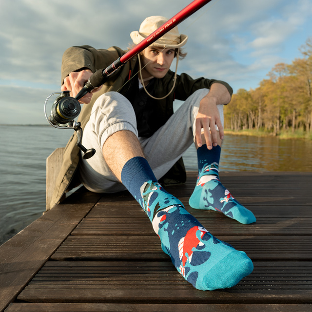 Pánske ponožky SOXO rybár - 2 páry