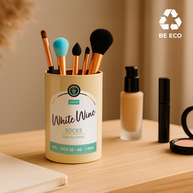 Dámske ponožky SOXO Prosecco vo fľaši