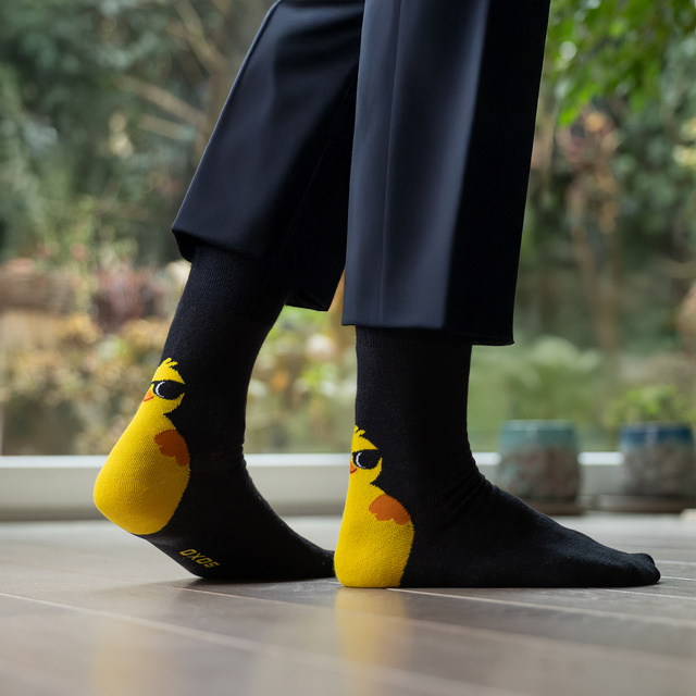 Ponožky v darčekovej kartičke – Kurča