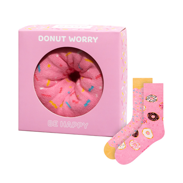 Dámske ponožky Soxo Donut v krabičke