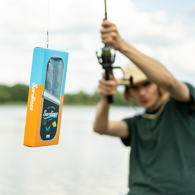 Pánske ponožky SOXO sardinky v balení