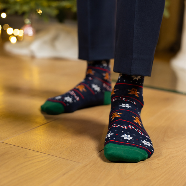 Vianočné ponožky s perníčkom