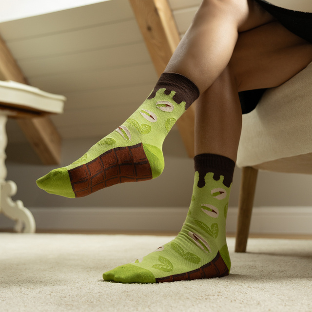 Ponožky Dubajská čokoláda