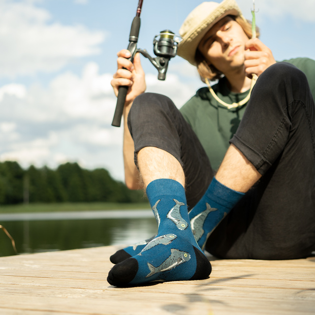 Pánske ponožky SOXO sardinky v balení