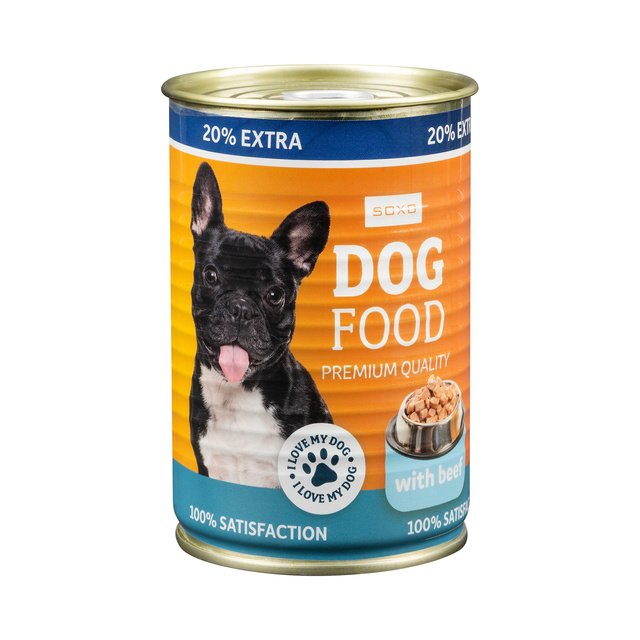 Pánske dámske ponožky SOXO buldog v plechovke