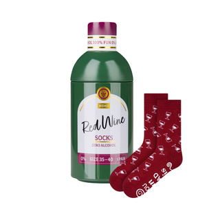 Dámske ponožky SOXO GOOD STUFF Červené víno vo fľaši