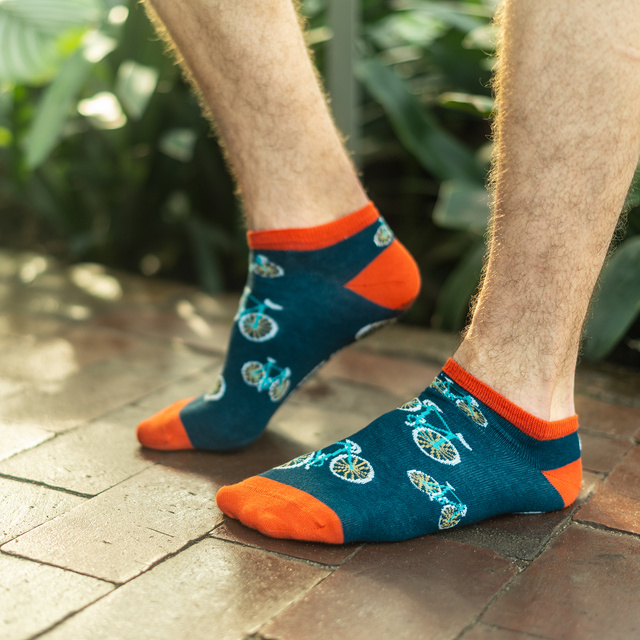 Pánske farebné ponožky SOXO - 4 páry