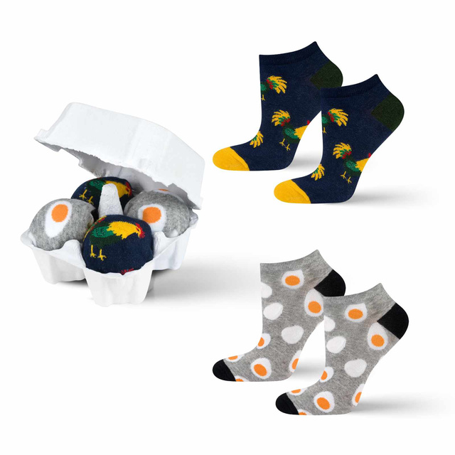 2x Farebné pánske ponožky SOXO Veľkonočné pre Neho