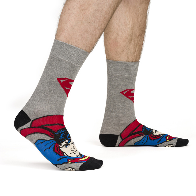 Pánske ponožky SOXO Superman DC COMICS - 4 páry