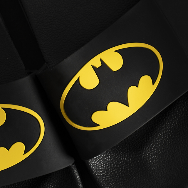 Dámske a pánske prémiové plážové žabky SOXO BATMAN | Ideálne na letnú dovolenku a kúpalisko | Guma