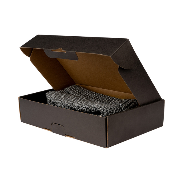 Sada 2x Kúpeľňový koš Momo Way sivý 14 cm a 17 cm