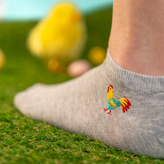 Farebné pánske a dámske ponožky SOXO prelisované - 5 párov