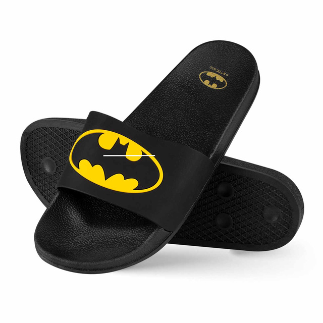 Dámske a pánske prémiové plážové žabky SOXO BATMAN | Ideálne na letnú dovolenku a kúpalisko | Guma