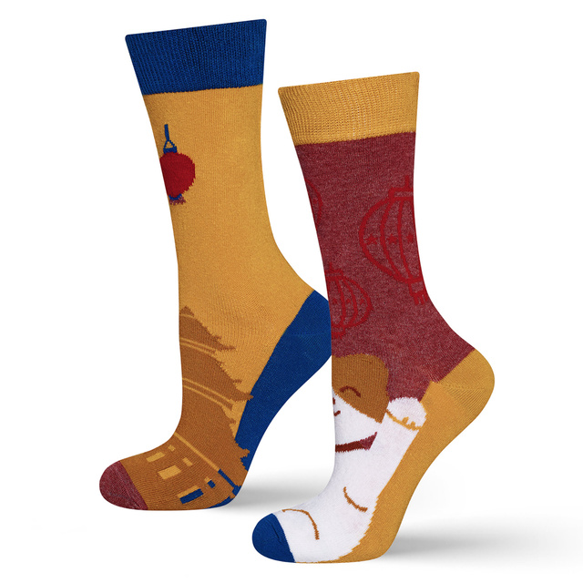 Farebné dámske ponožky SOXO Japan