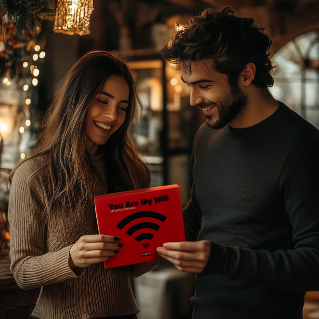 Pánske farebné ponožky SOXO Wi-fi - 2 páry